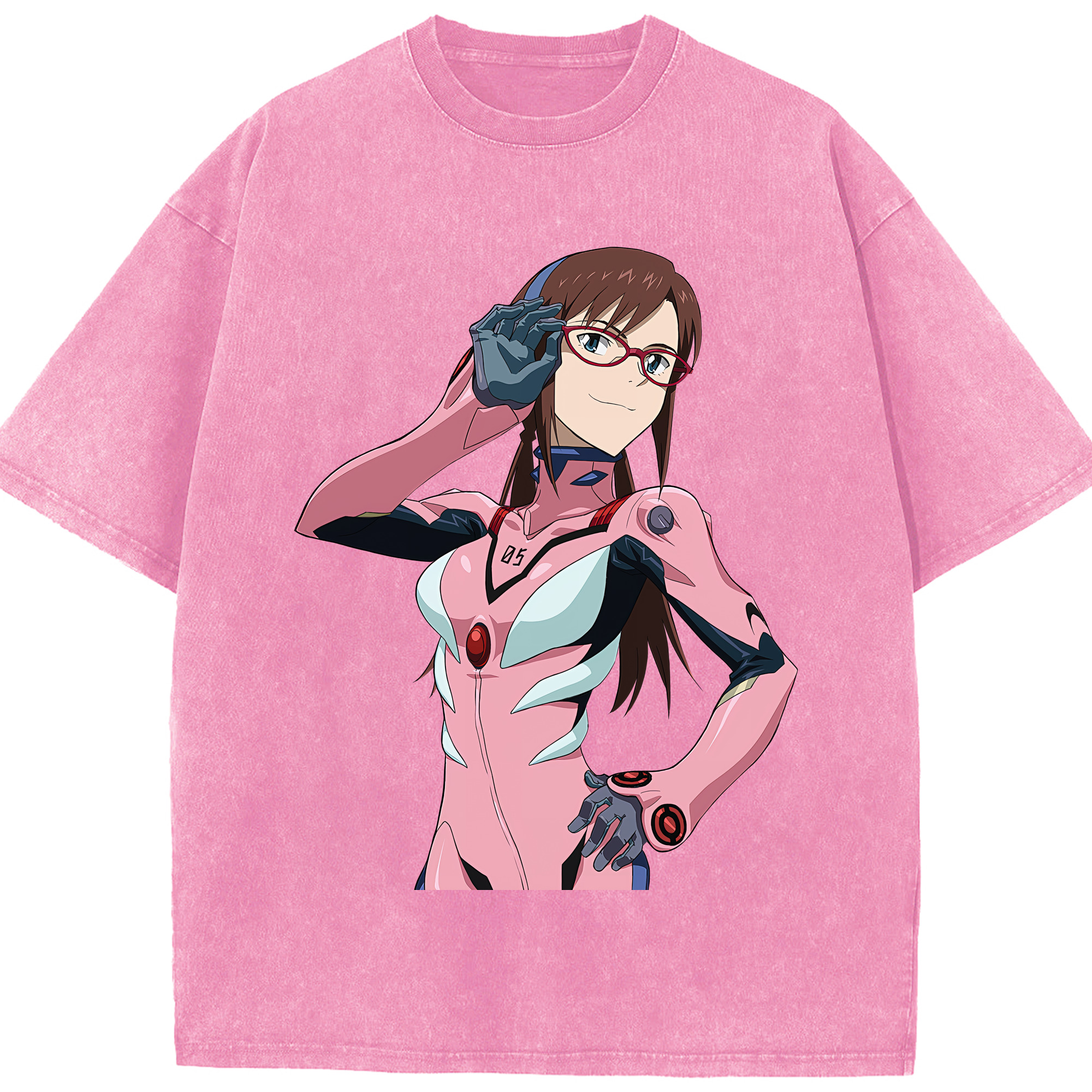（画像用） EVA 新世紀エヴァンゲリオン 綿100% ヴィンテージ風 半袖Tシャツ（フロントプリント）
